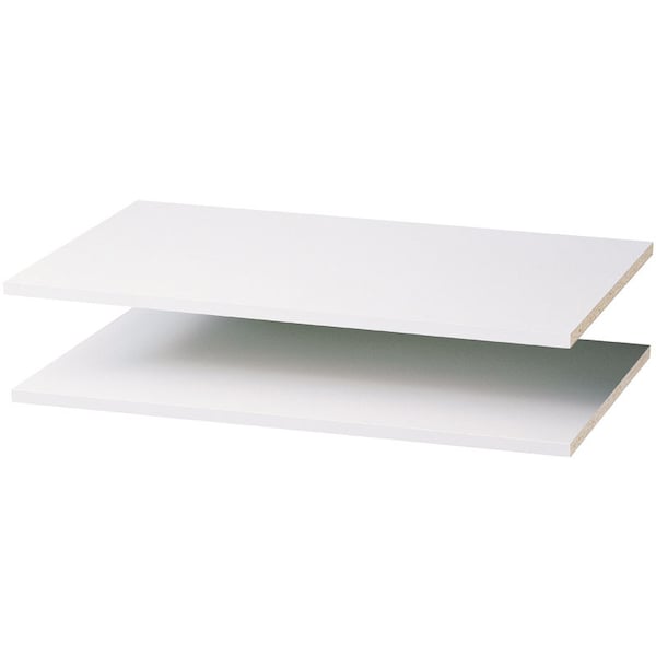 Easy Track Easy Track 5/8 in. H X 35 in. W X 14 in. L Wood Closet Shelf RS1436 - main